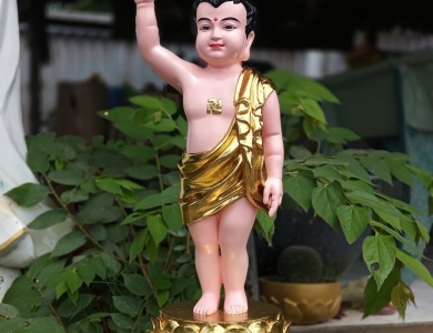 Xưởng nhận điêu khắc tượng Phật Đản Sanh Vesak