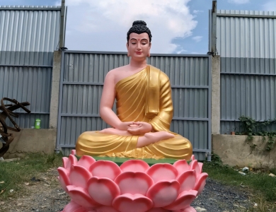 Đơn vị đúc tượng Phật Thích Ca ngồi đài sen