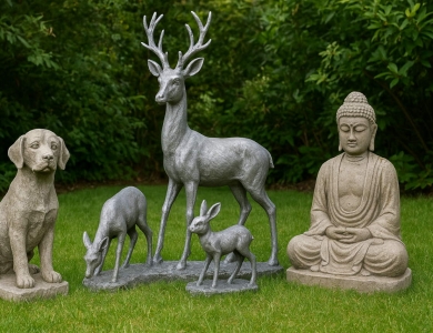 Mua tượng xi măng trang trí giá tốt ở đâu?