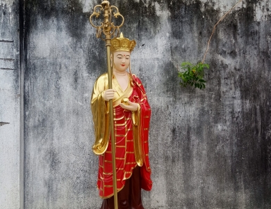 Nghệ thuật làm nên Tượng Địa Tạng Vương Bồ Tát