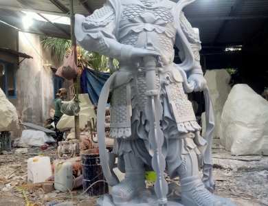 Tượng Hộ Pháp Vi Đà - Biểu tượng tâm linh với sức mạnh bảo hộ