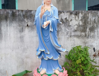 Tượng Phật đứng ngoài trời - Sự hòa quyện giữa nghệ thuật và tâm linh