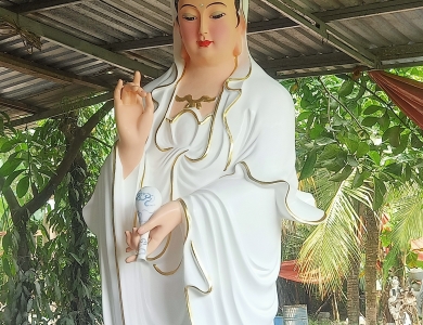 Tượng Phật Quan Âm cao 3 mét | Sự tôn vinh và sự kính trọng đối với đức Phật