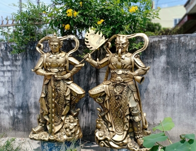 Chuyên cung cấp tượng tiêu diện hộ pháp composite