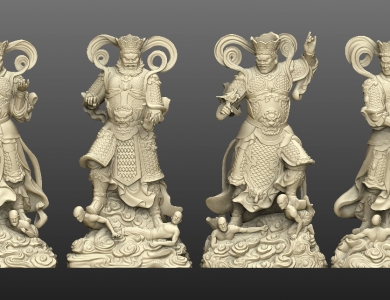 Văn hóa thờ tượng Tứ Đại Thiên Vương ở Việt Nam