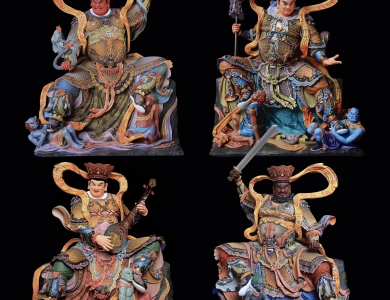 Những điều cần biết khi mua tượng Tứ Đại Thiên Vương composite