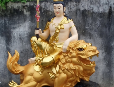 Khám phá ý nghĩa tượng văn thù sư lợi bồ tát