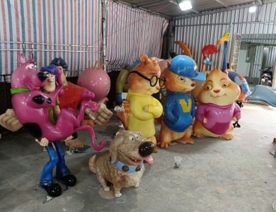 Xưởng đúc tượng composite chất lượng, thi công nhanh