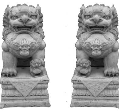 Cách đặt tượng Voi, Sư Tử bằng xi măng trước cổng nhà để trấn trạch