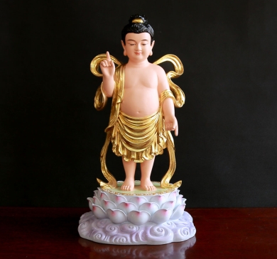 Tượng Đức Phật Đản Sanh đặt ở đâu là đúng và trang nghiêm?