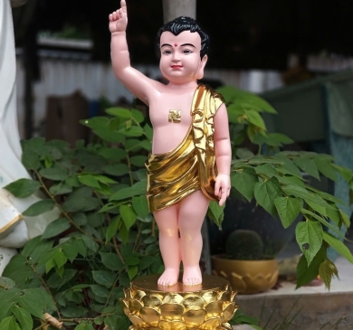 Nhận chế tác tượng Phật Đản Sanh đẹp theo yêu cầu riêng