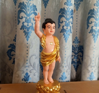 Địa chỉ mua tượng Phật Đản Sanh giá rẻ, bền màu, uy tín