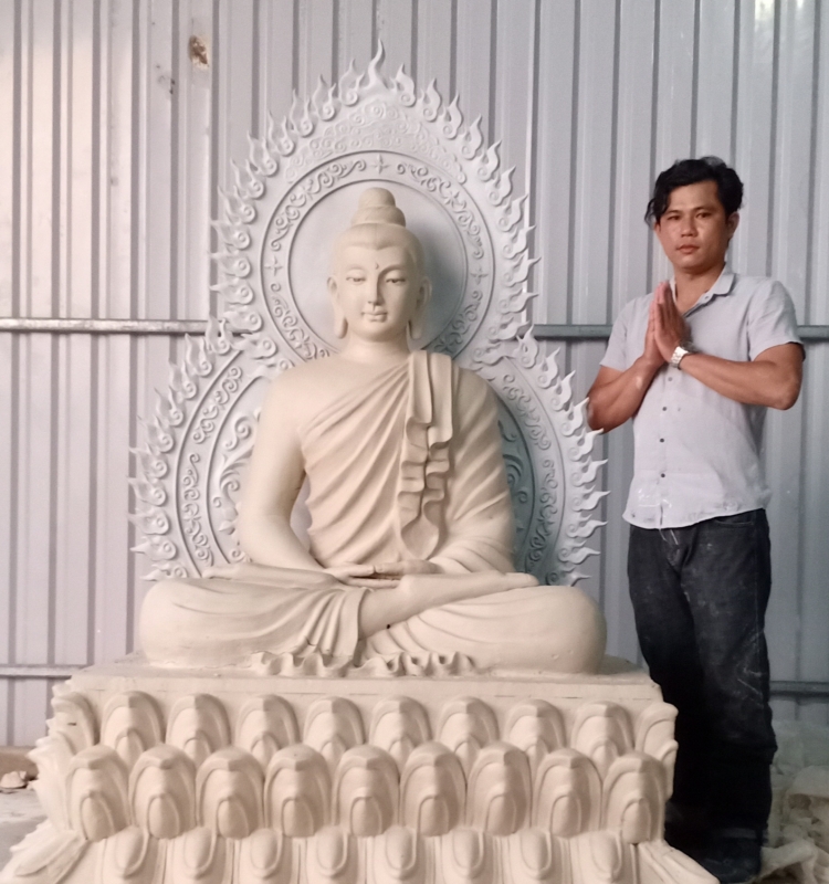 Tượng Phật thích ca đẹp.
