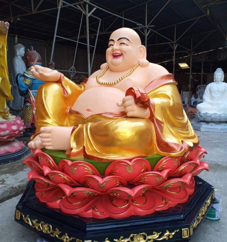 Tượng Phật Di lặc composite