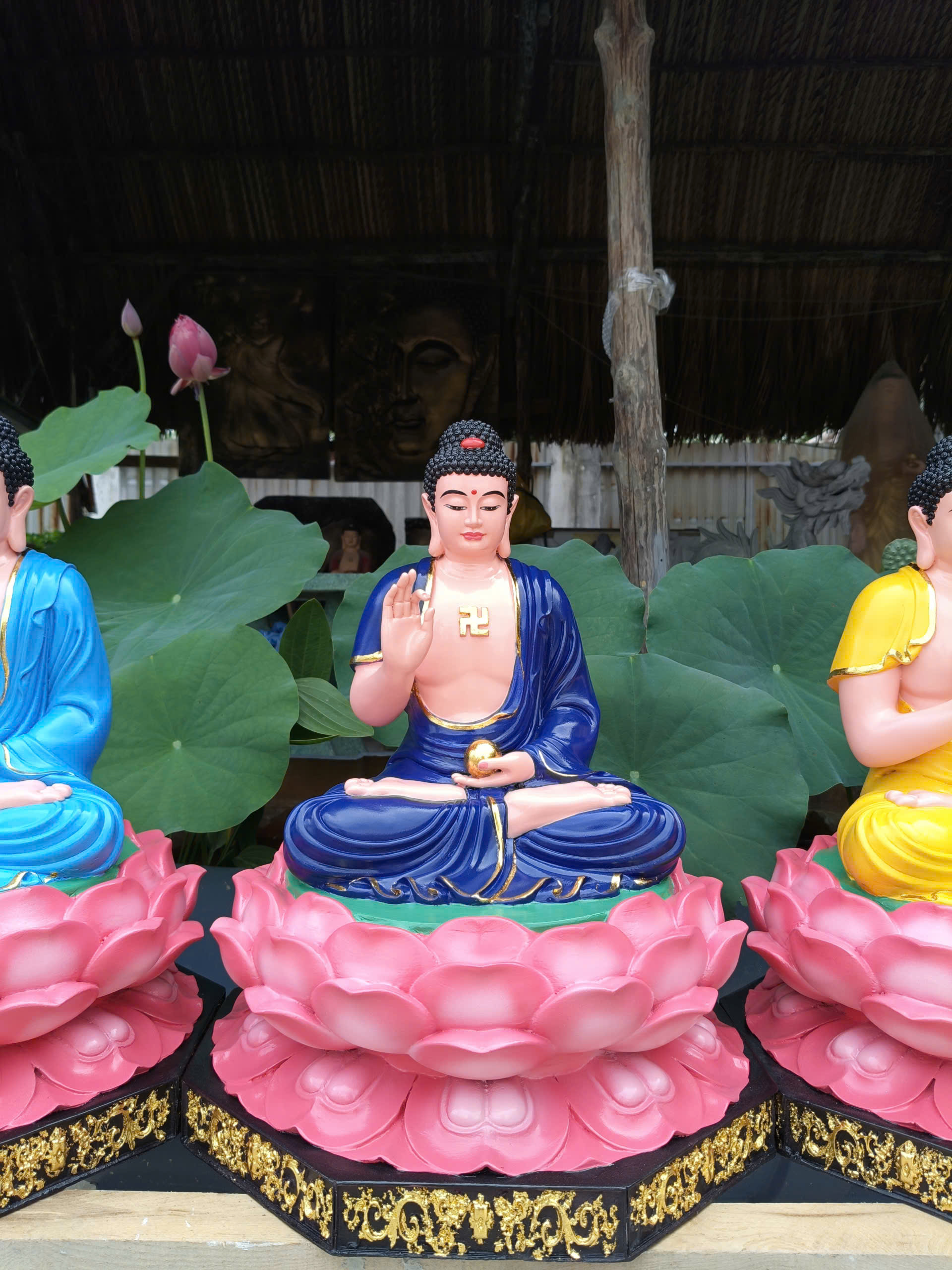 thỉnh tượng phật dược sư