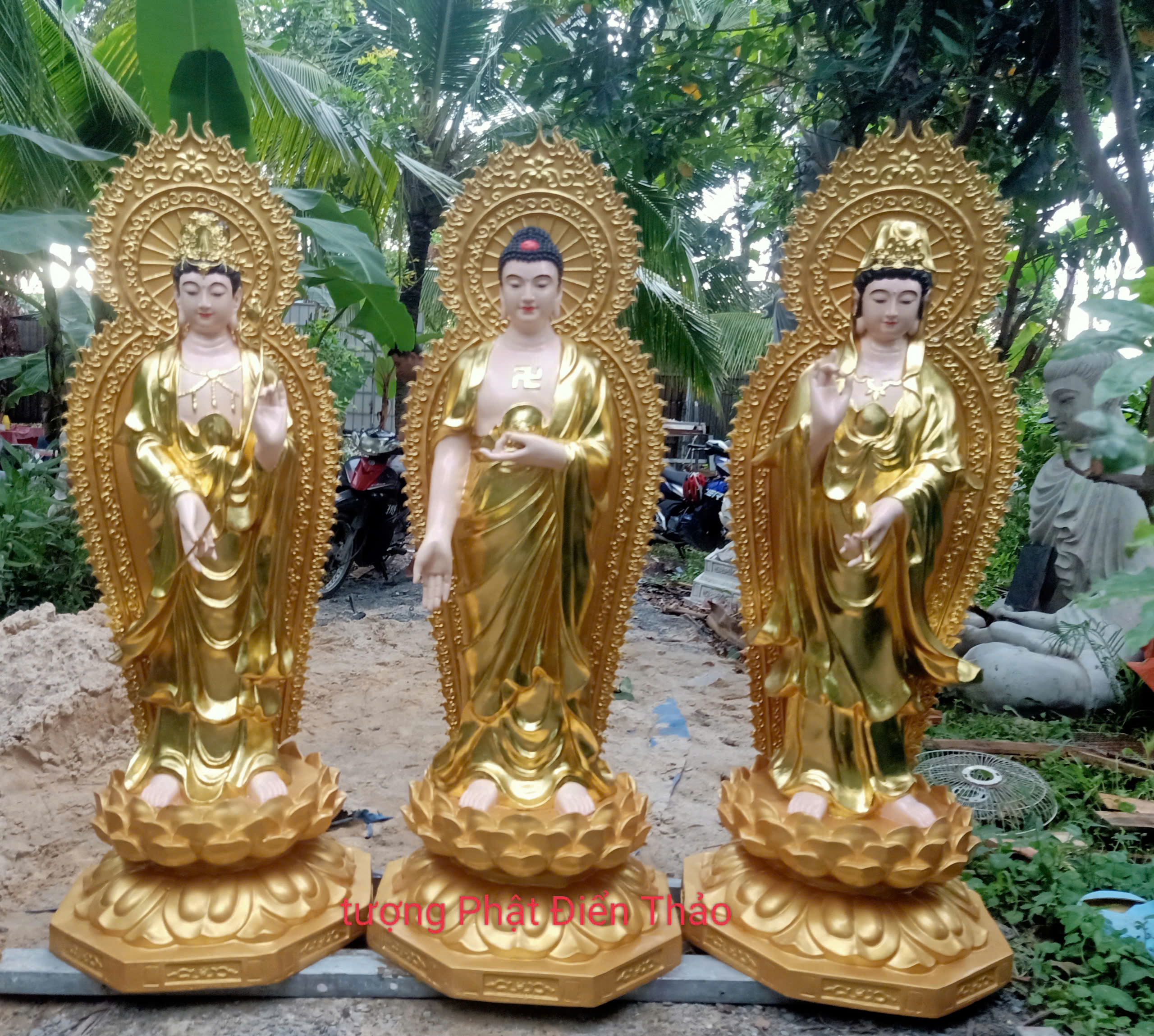 Thỉnh tượng Tam Thế Phật
