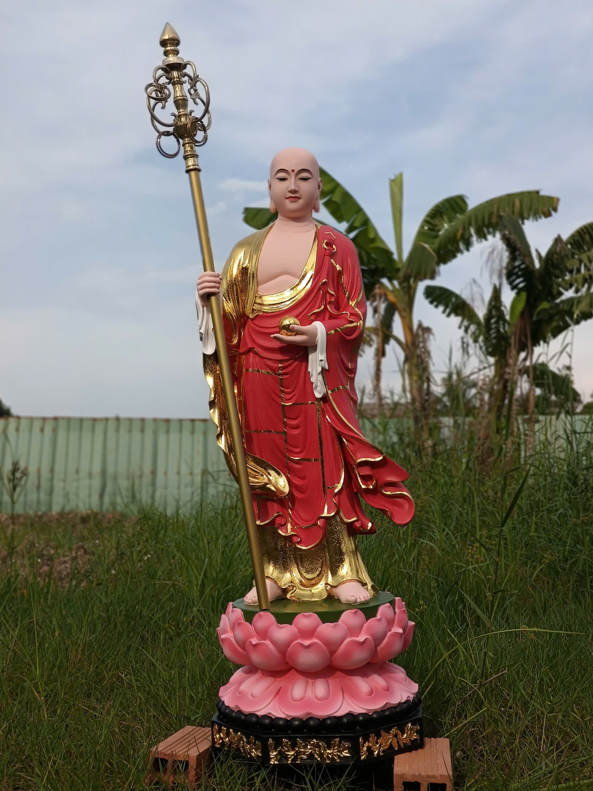 tượng địa tạng bằng composite