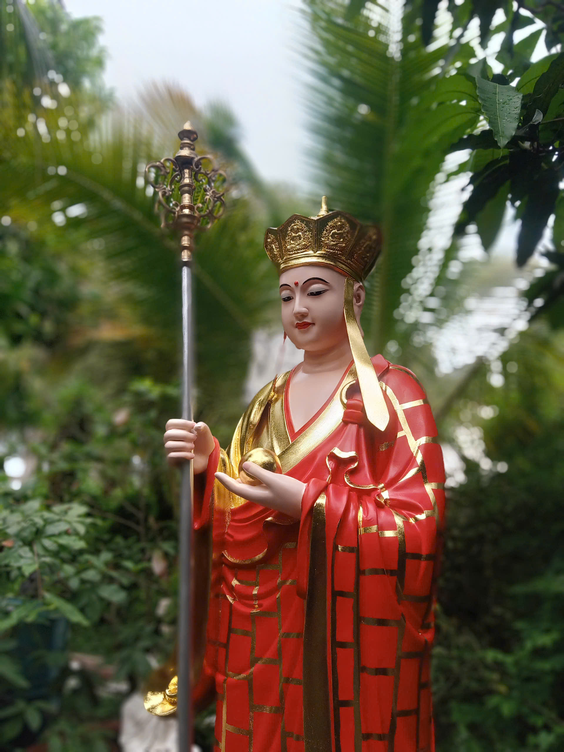 tượng địa tạng vương bồ tát đẹp