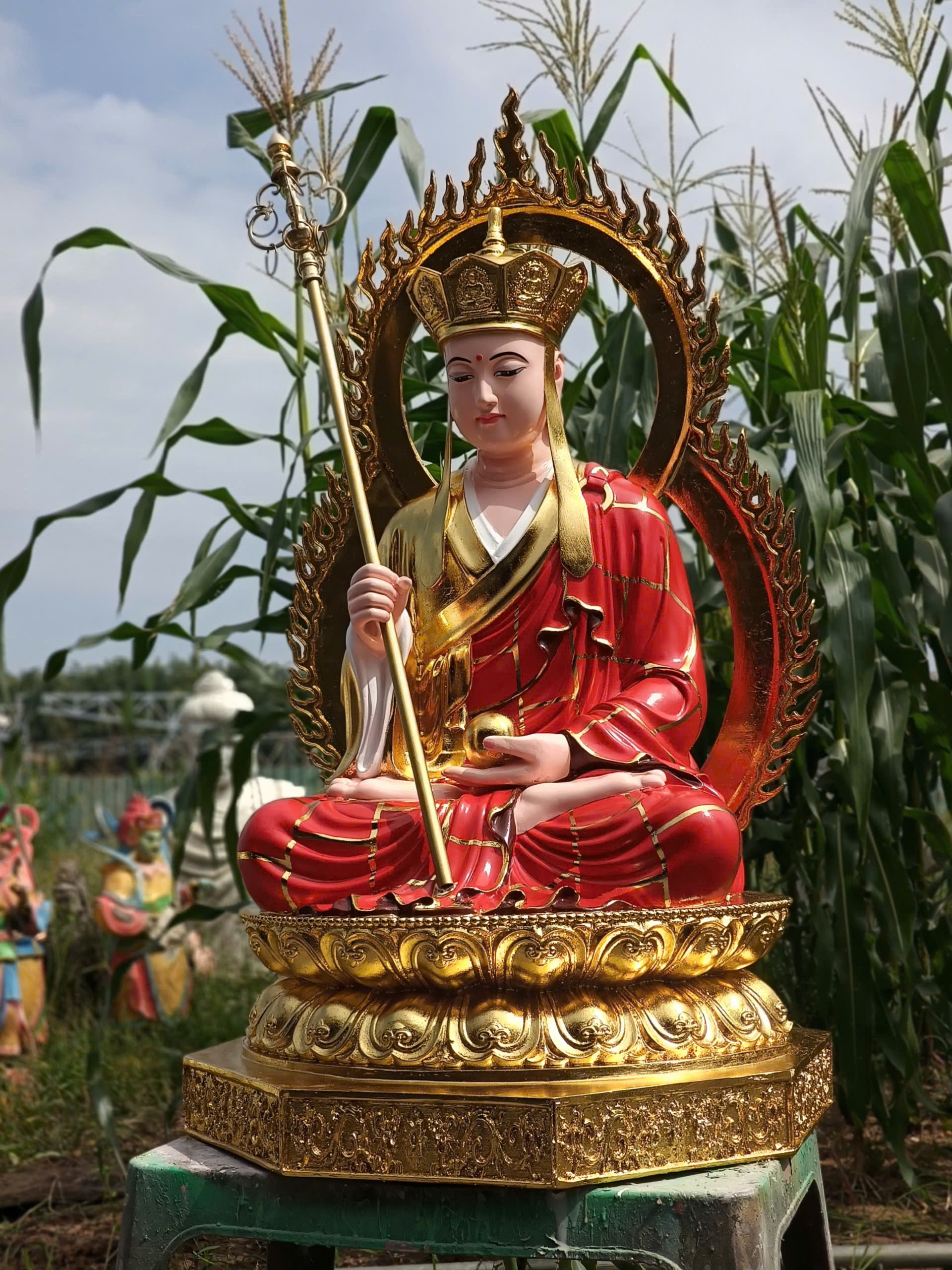 tượng địa tạng vương bồ tát đẹp