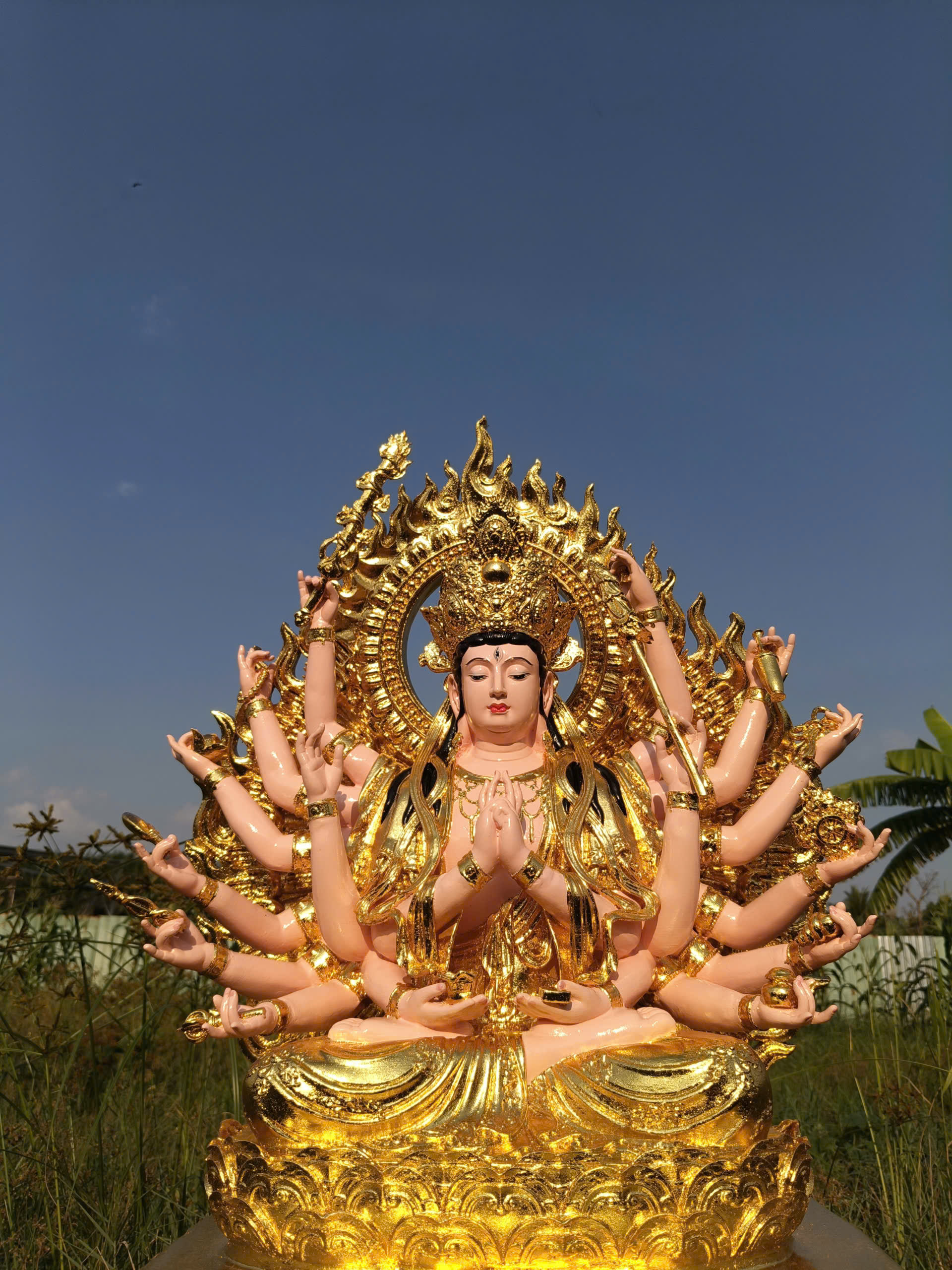 tượng phật chuẩn đề composite