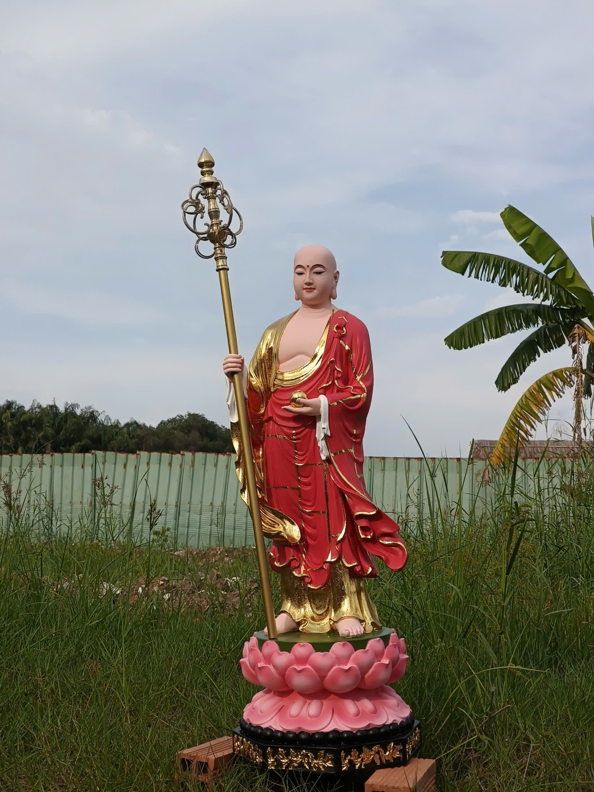 tượng phật địa tạng bồ tát