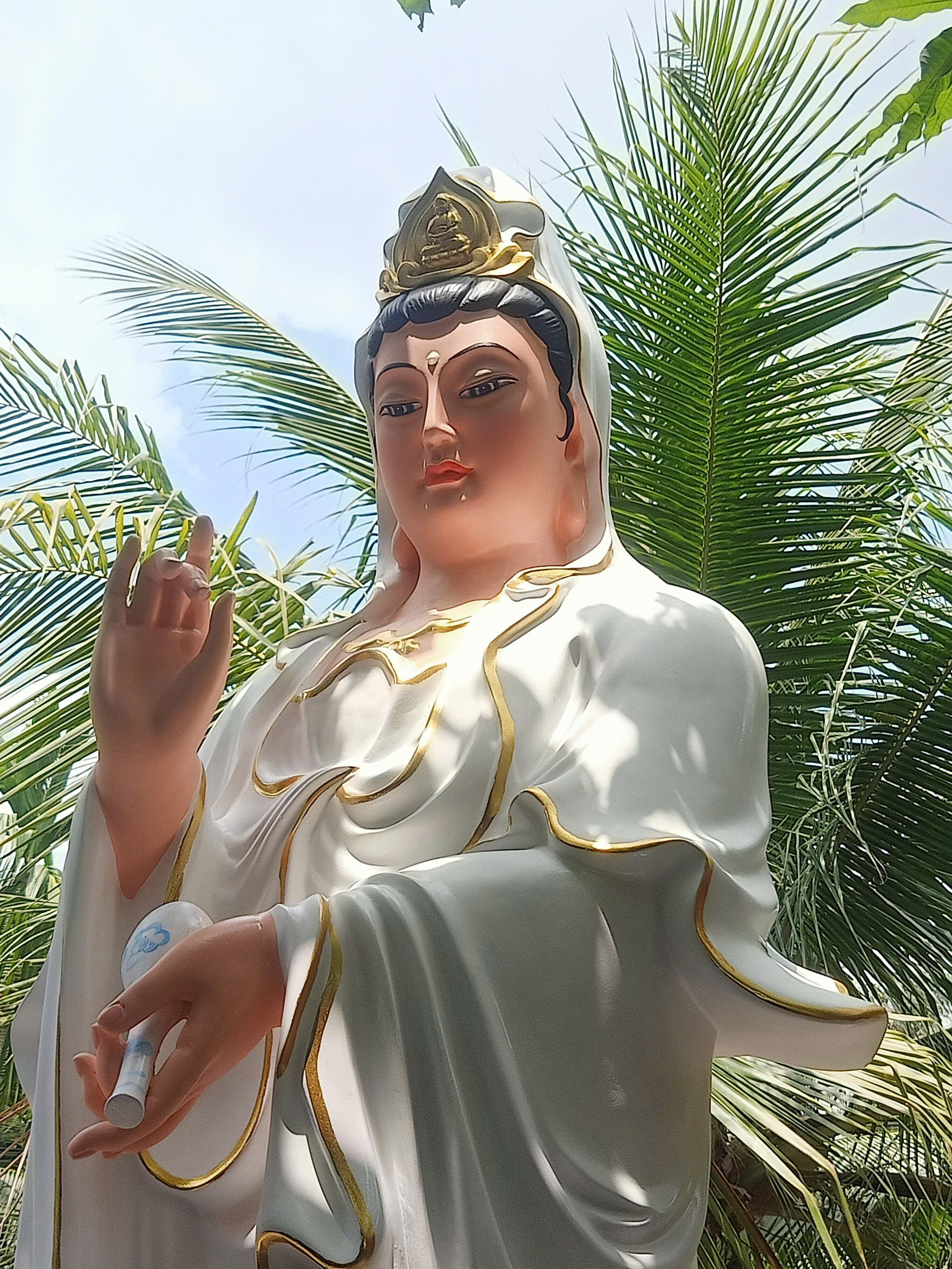 tượng phật quan âm composite