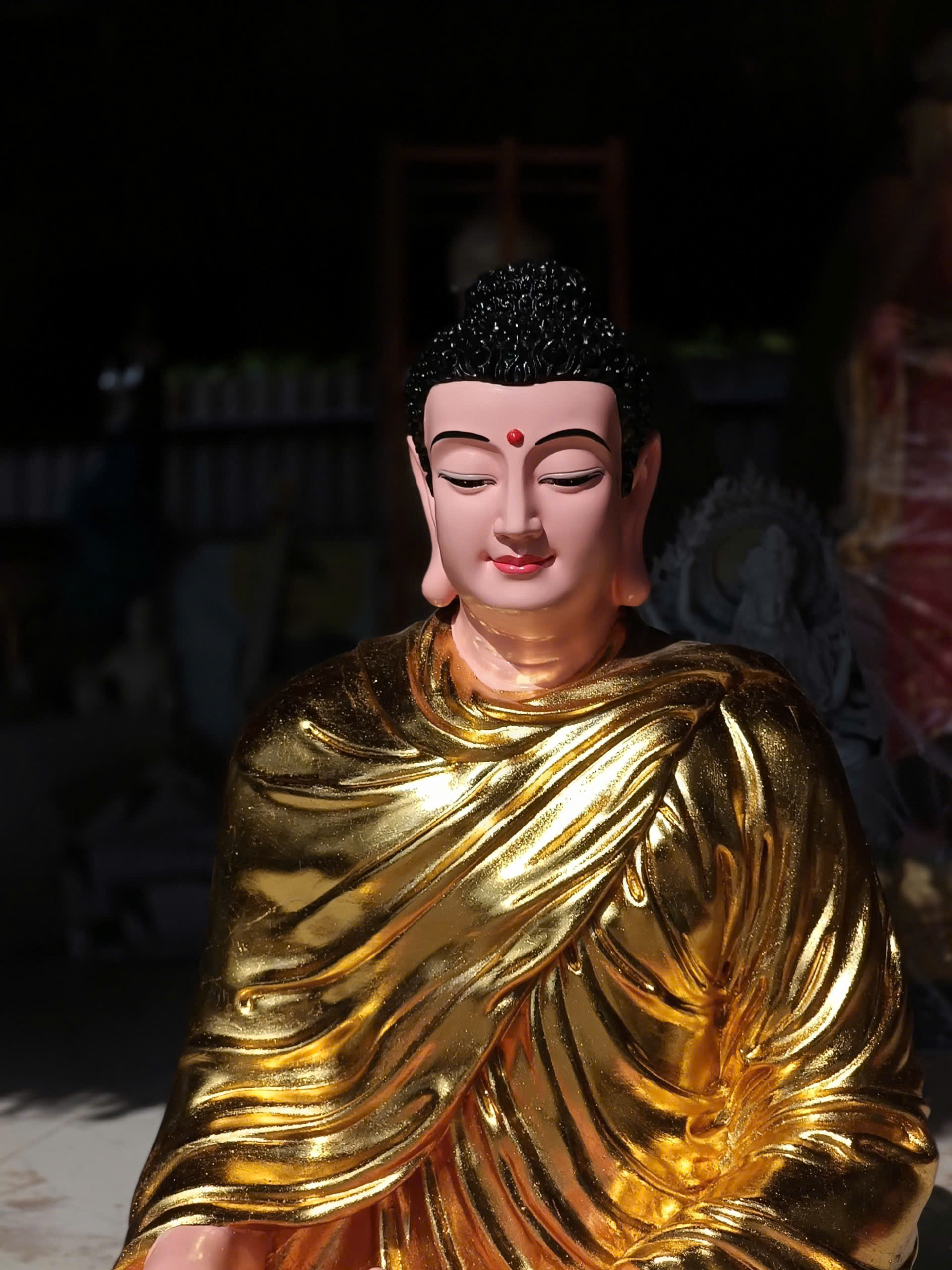 tượng phật thích ca composite