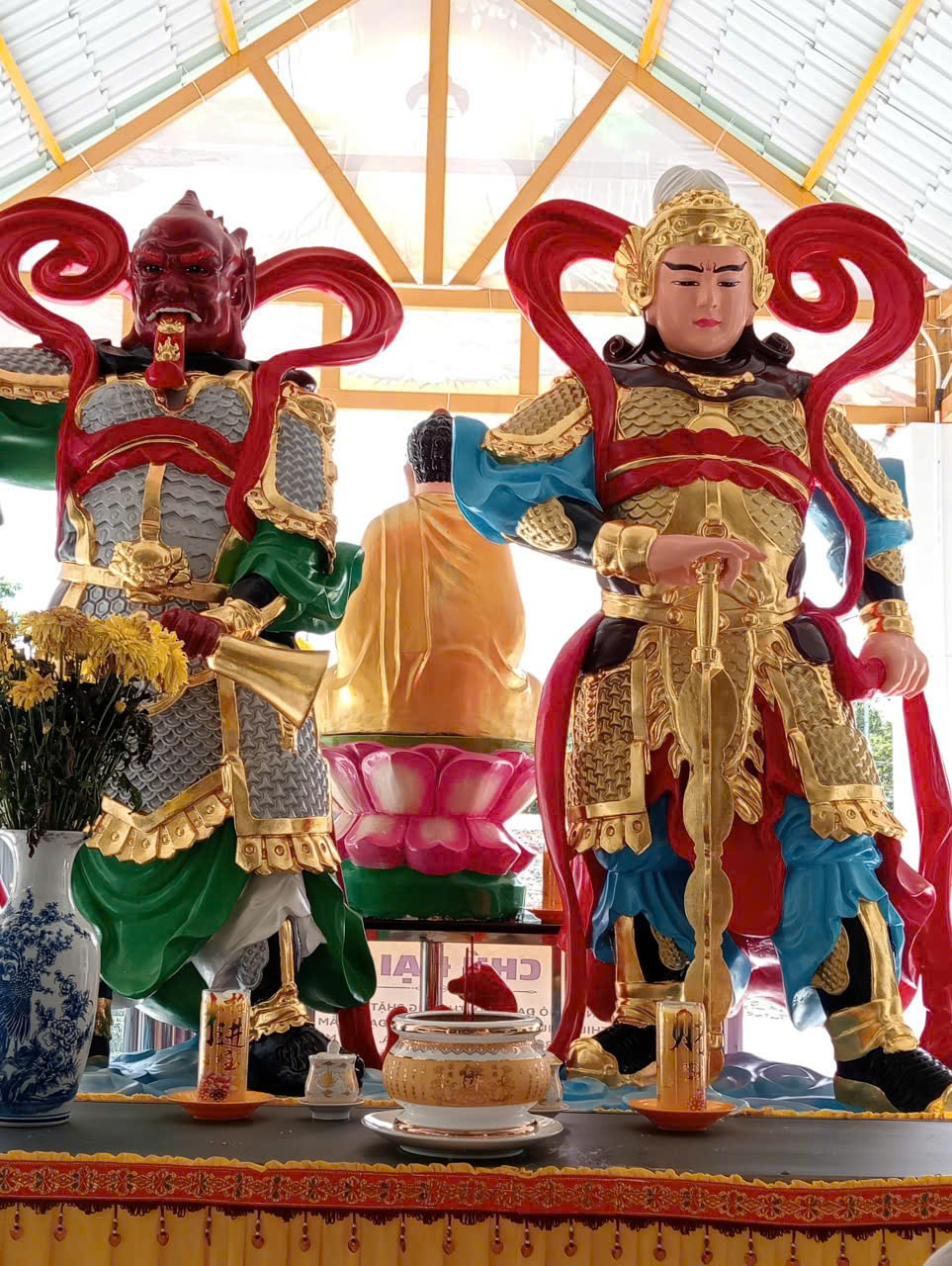 tượng Phật xi măng cho chùa