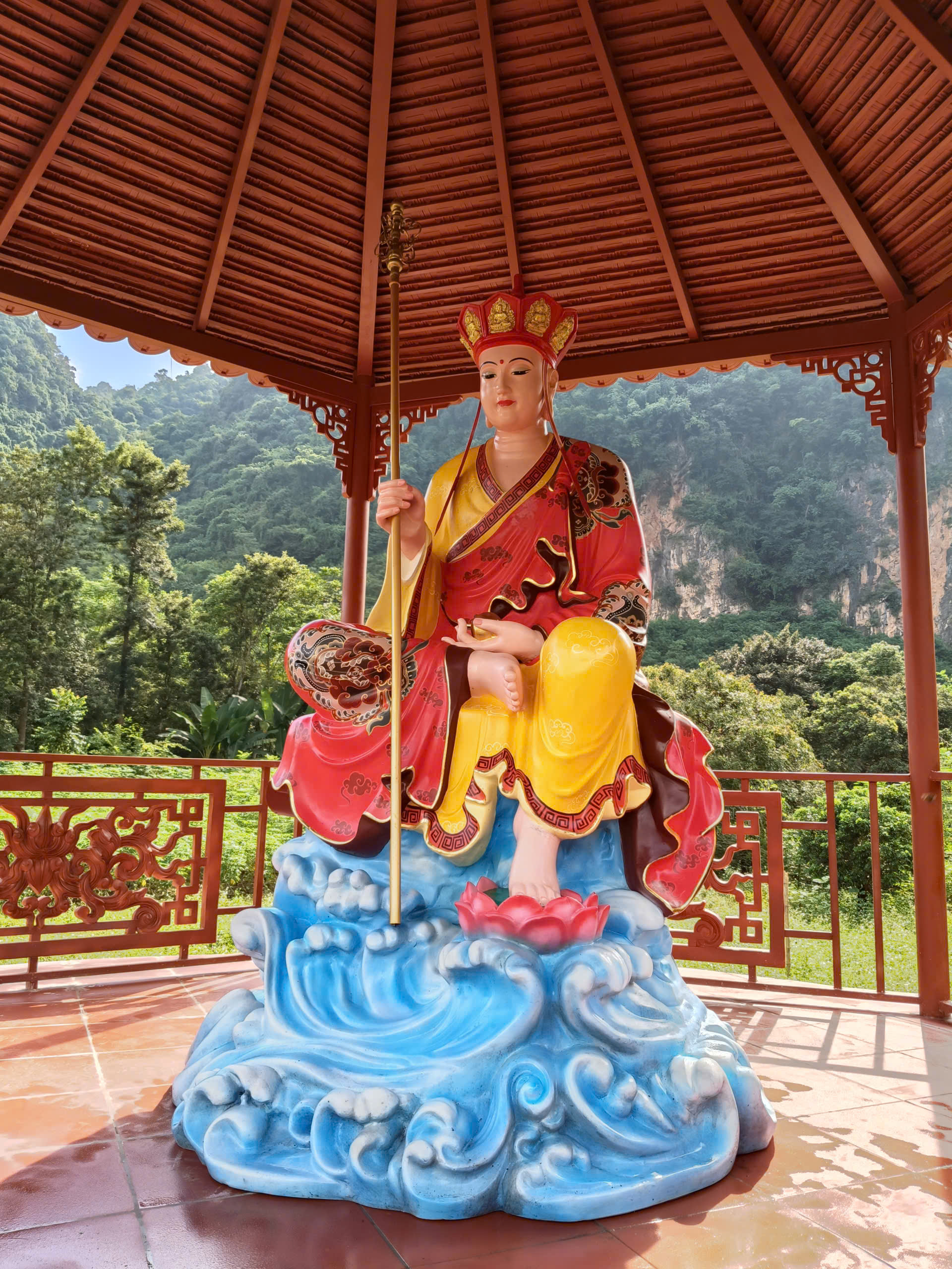 tượng Phật xi măng cho chùa