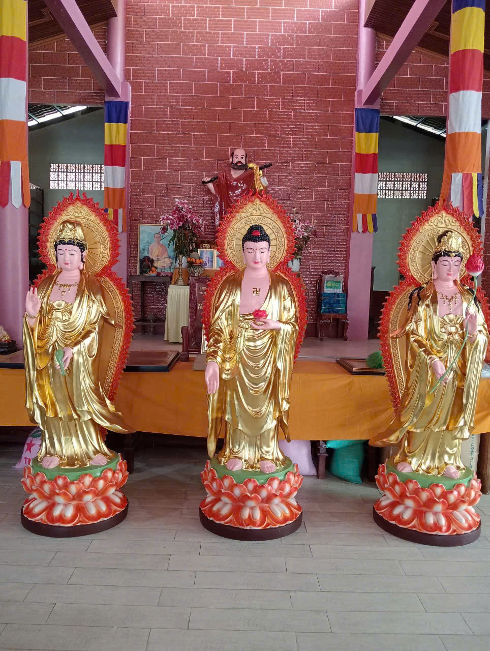 tượng Phật xi măng cho chùa