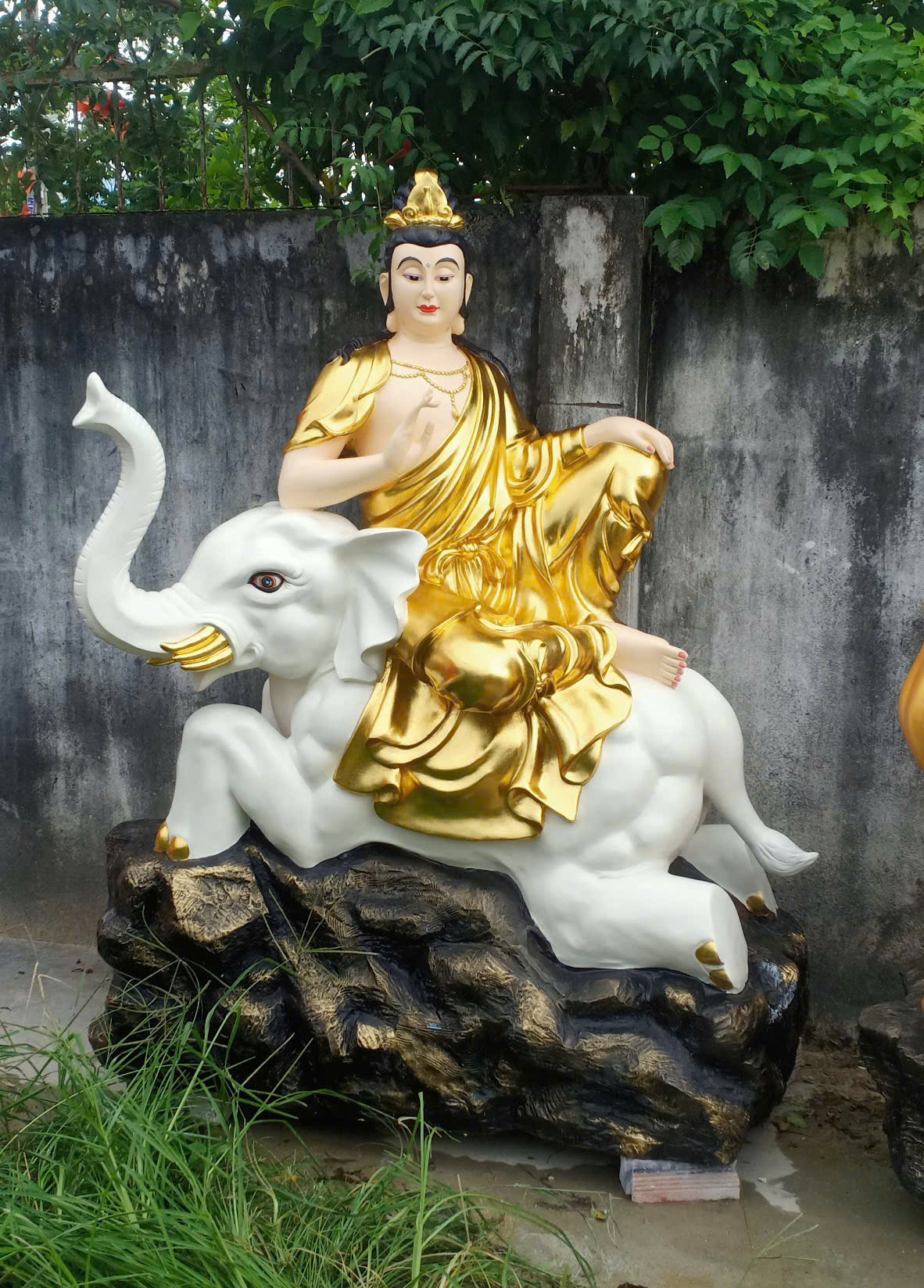 tượng phật phổ hiền bồ tát
