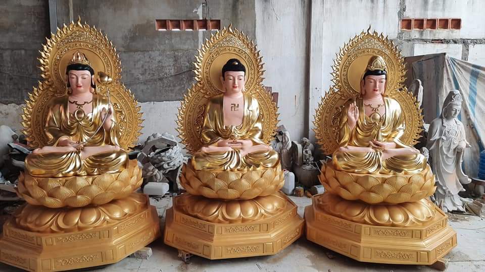 Tượng Tam Thế bằng composite