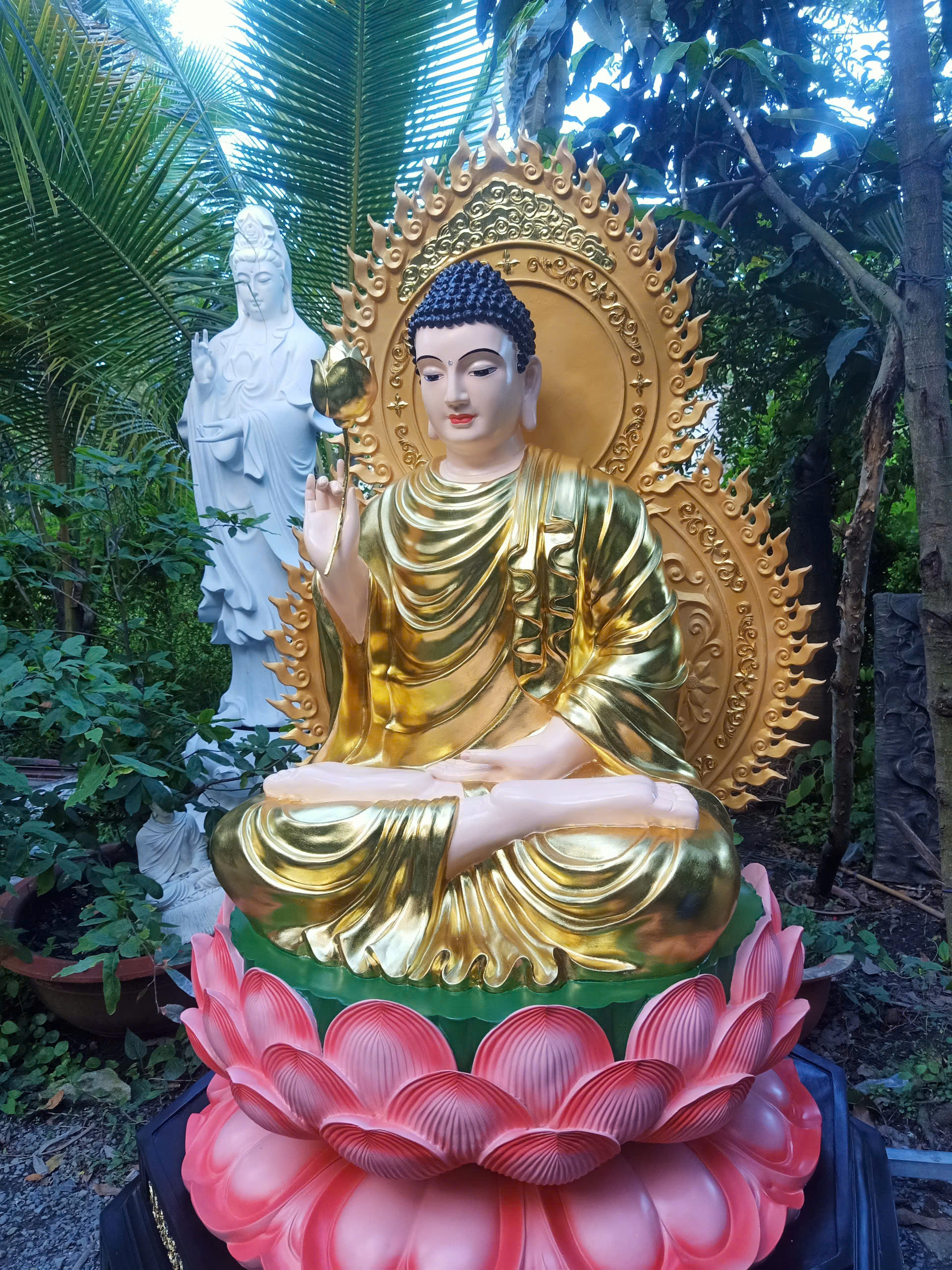 xưởng đúc tượng Phật composite