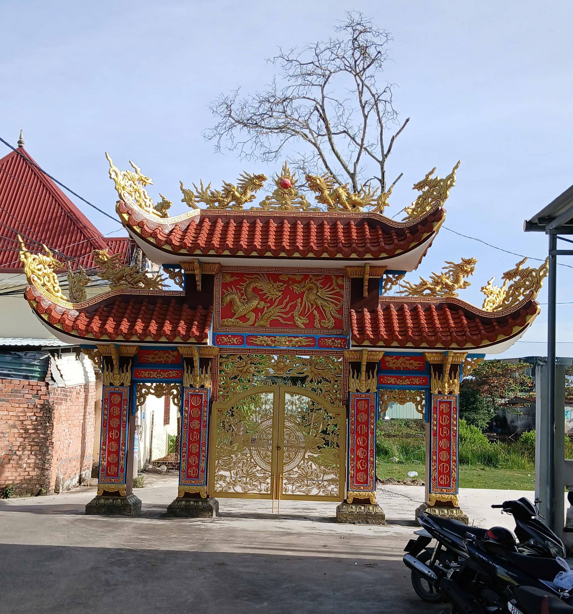 hoa văn đình chùa
