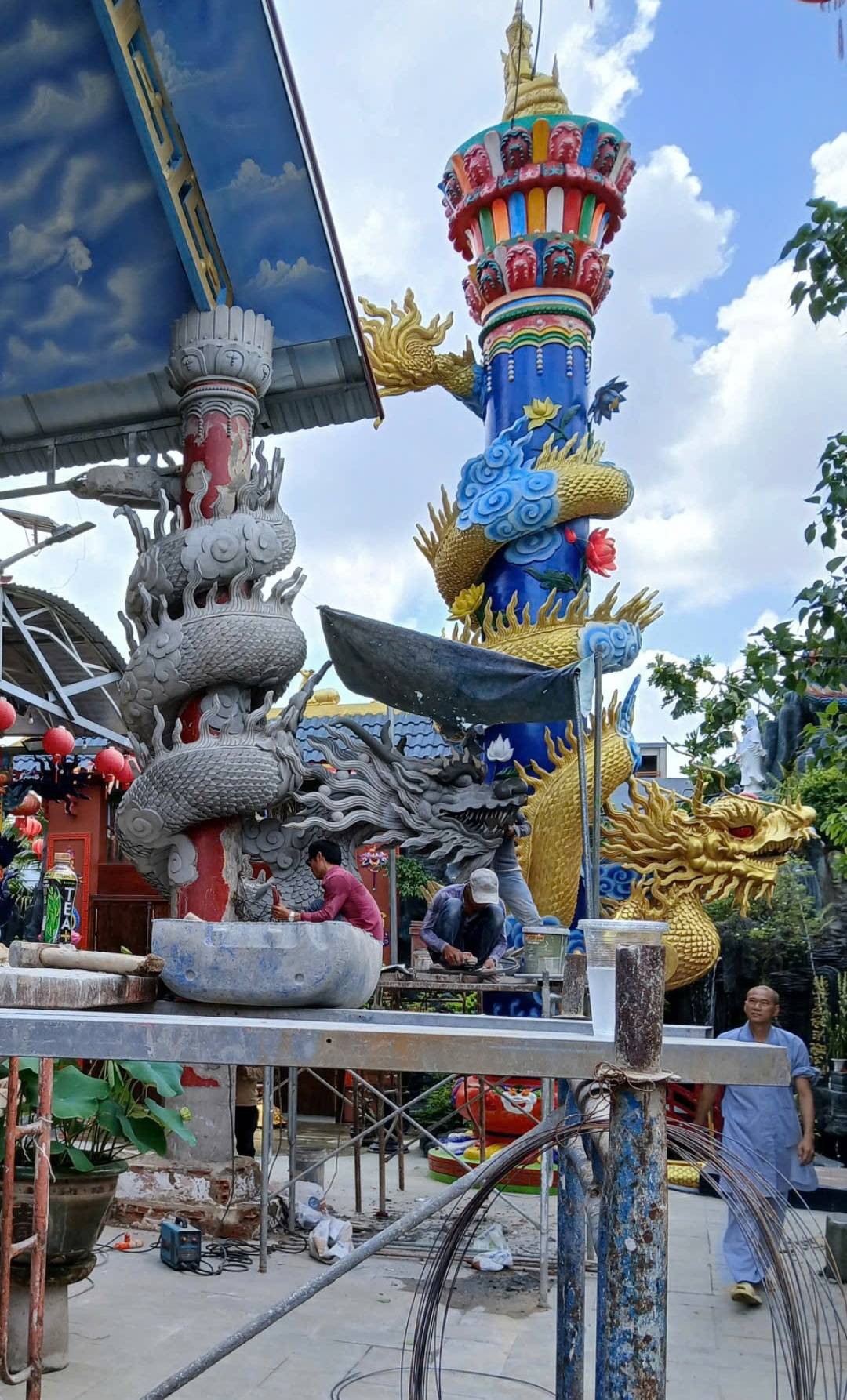 hoa văn đình chùa