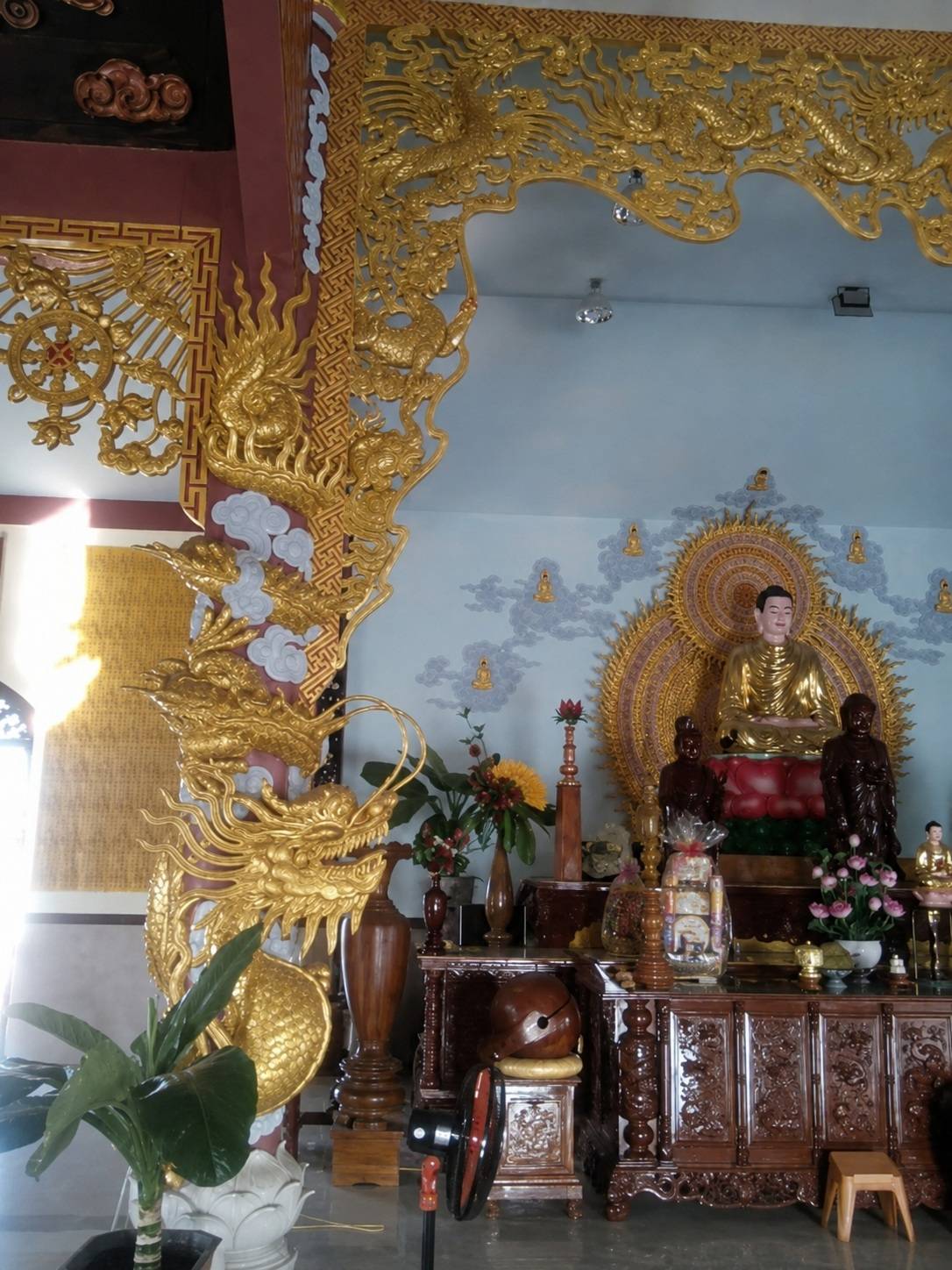 hoa văn đình chùa