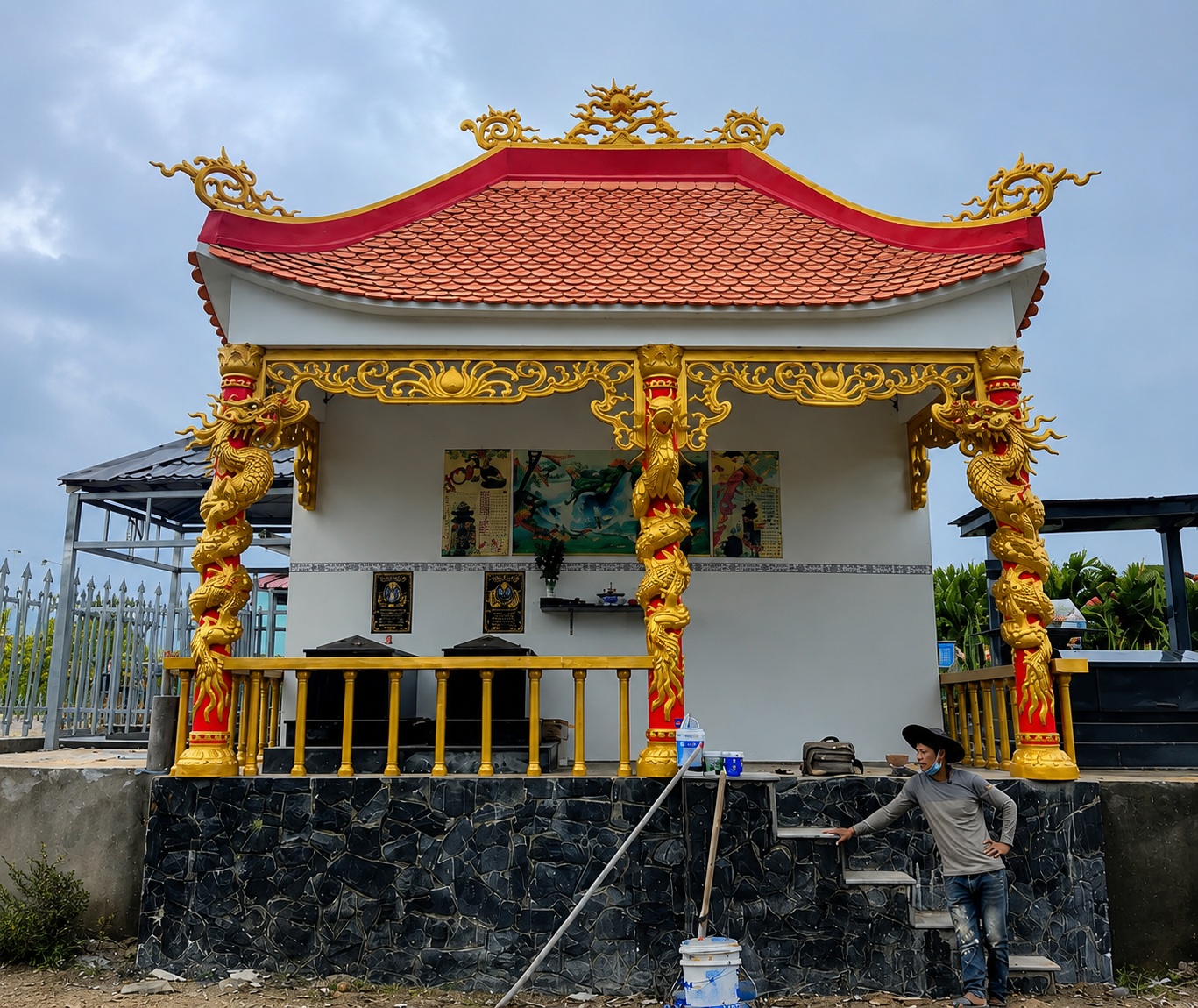 hoa văn trang trí lăng mộ
