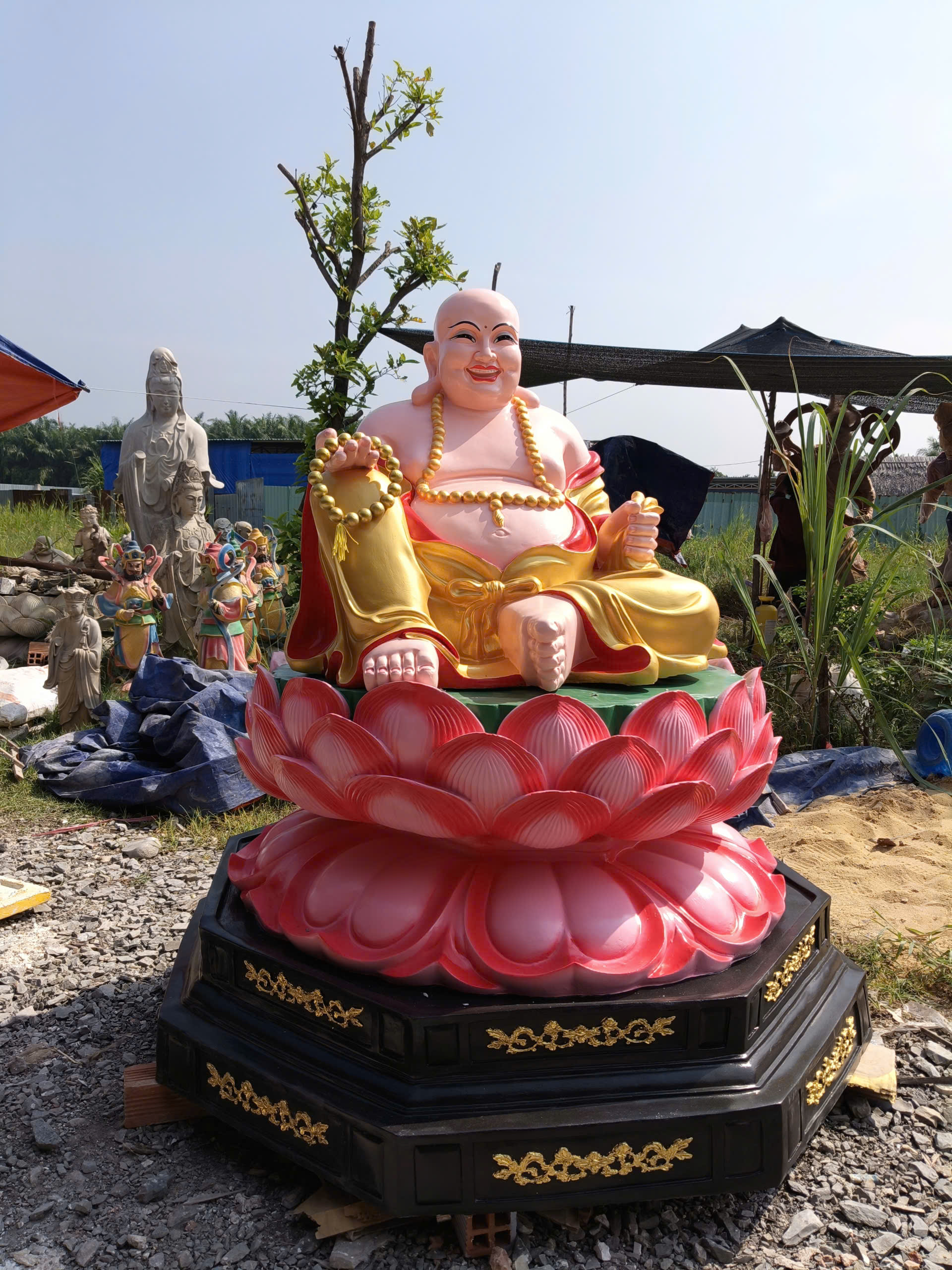 Mẫu tượng Phật composite thờ tại gia