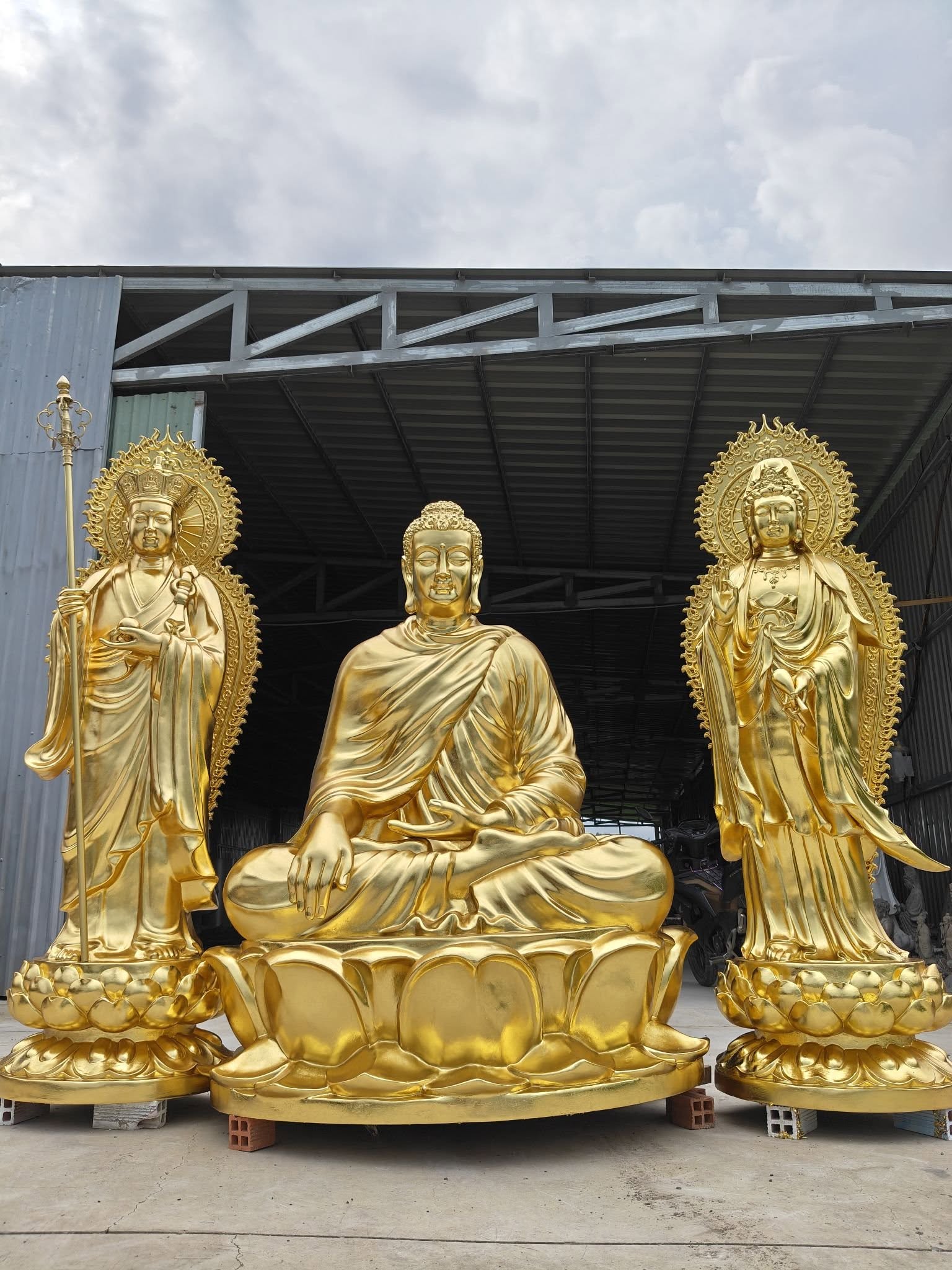 thi công tượng phật tại Vũng Tàu