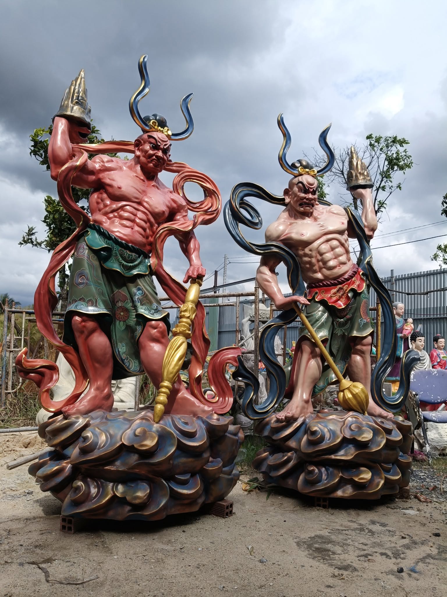 thi công tượng phật tại Vũng Tàu