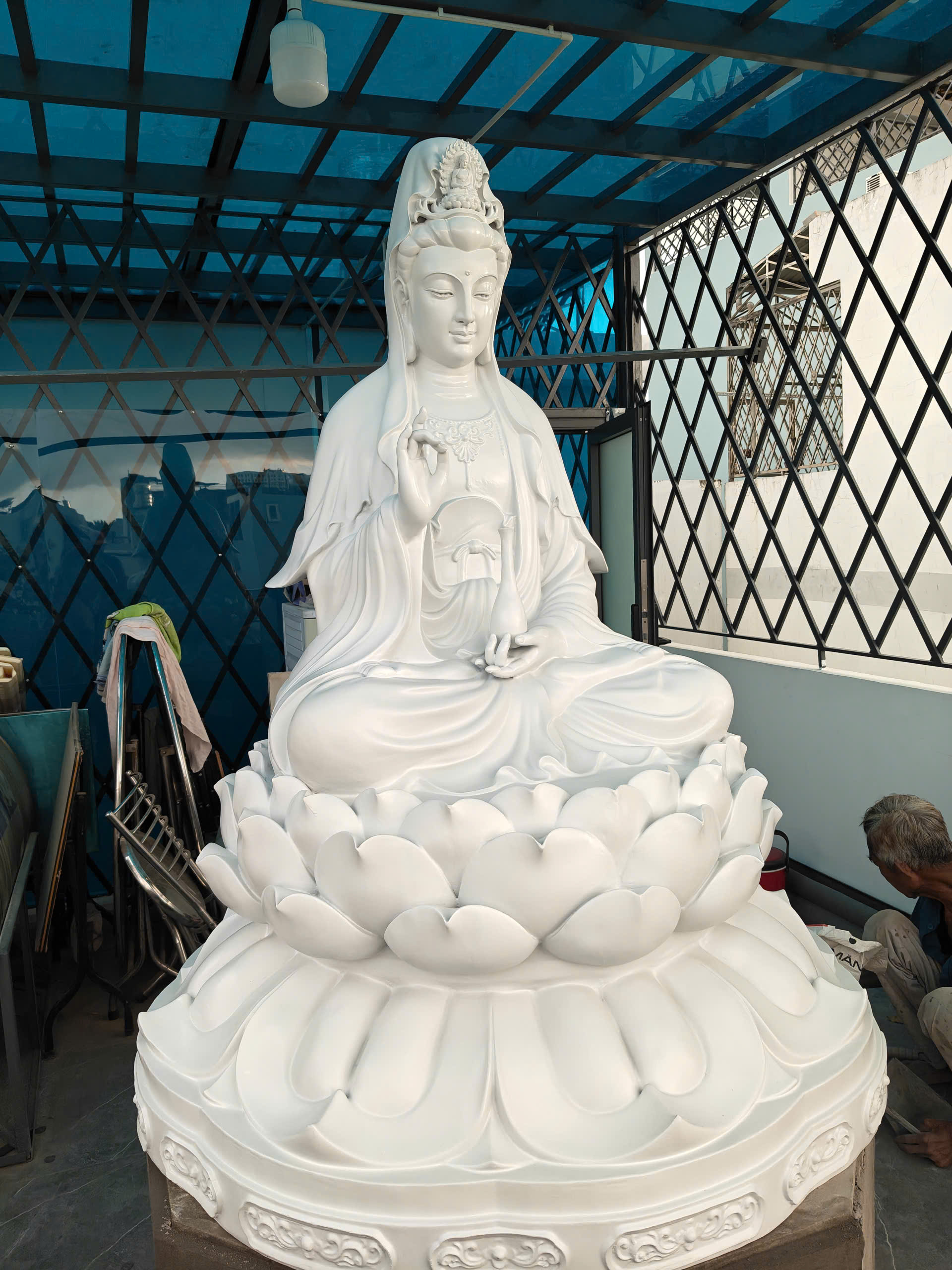 thi công tượng phật tại Vũng Tàu
