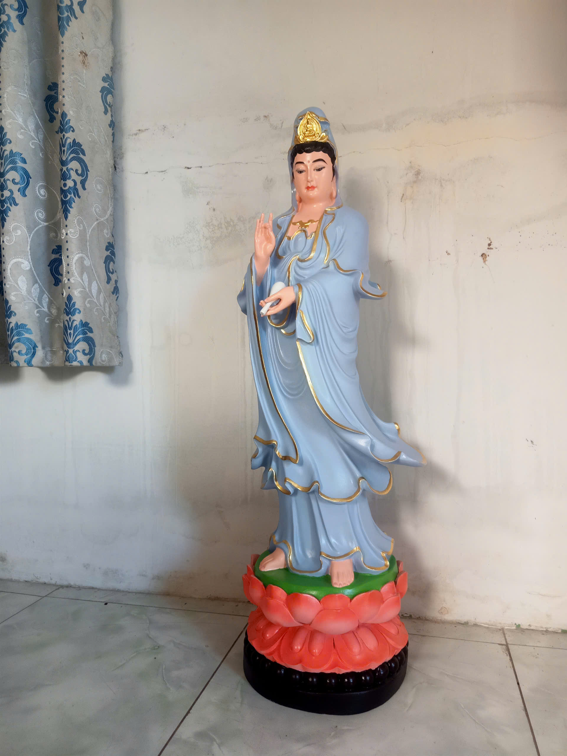Thỉnh tượng Phật composite thờ tại gia