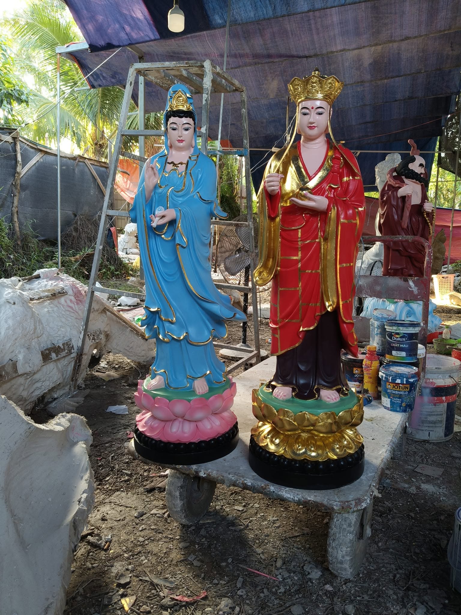 tượng phật composite thờ tại gia