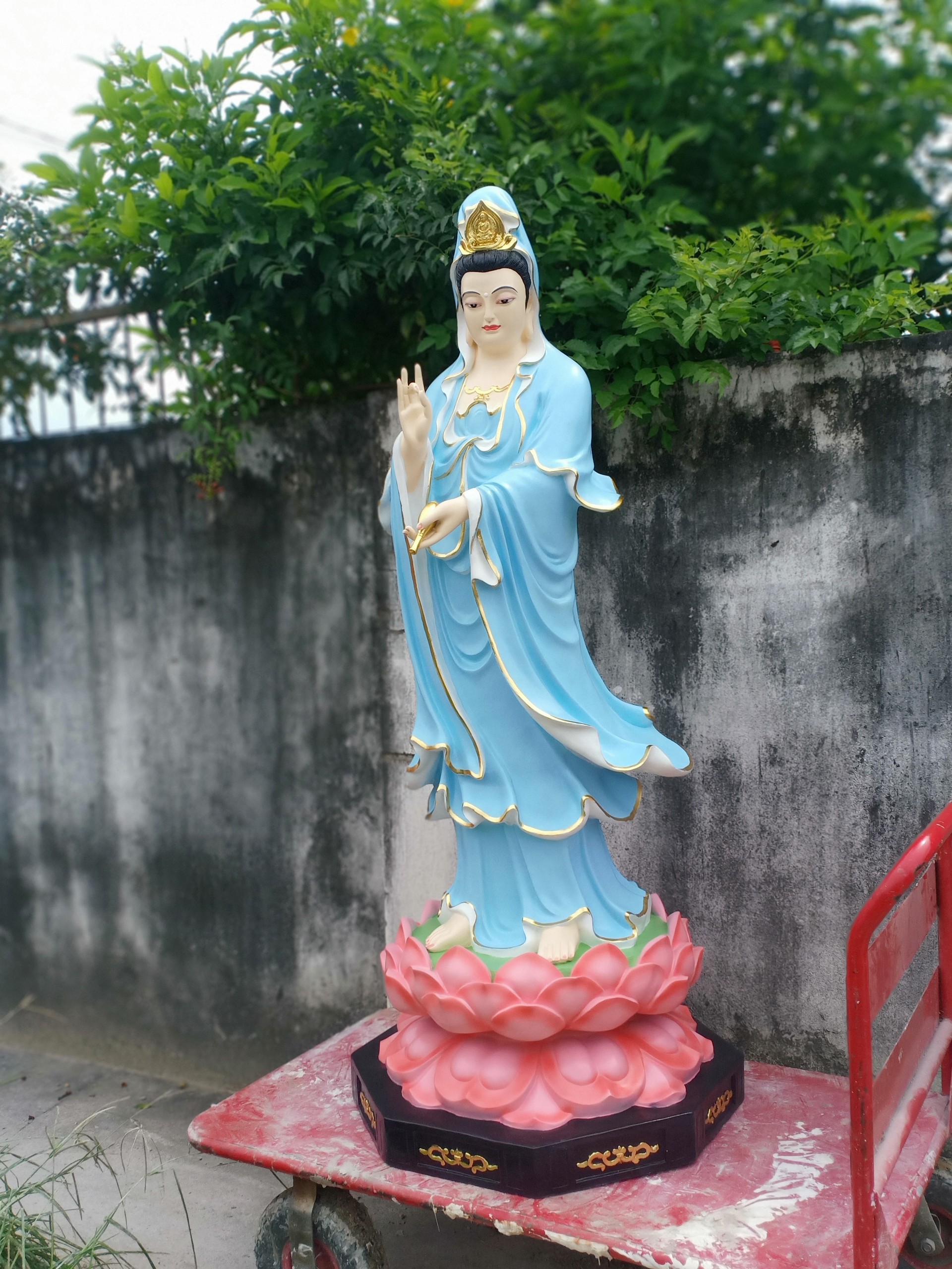 Tượng Quan Âm composite