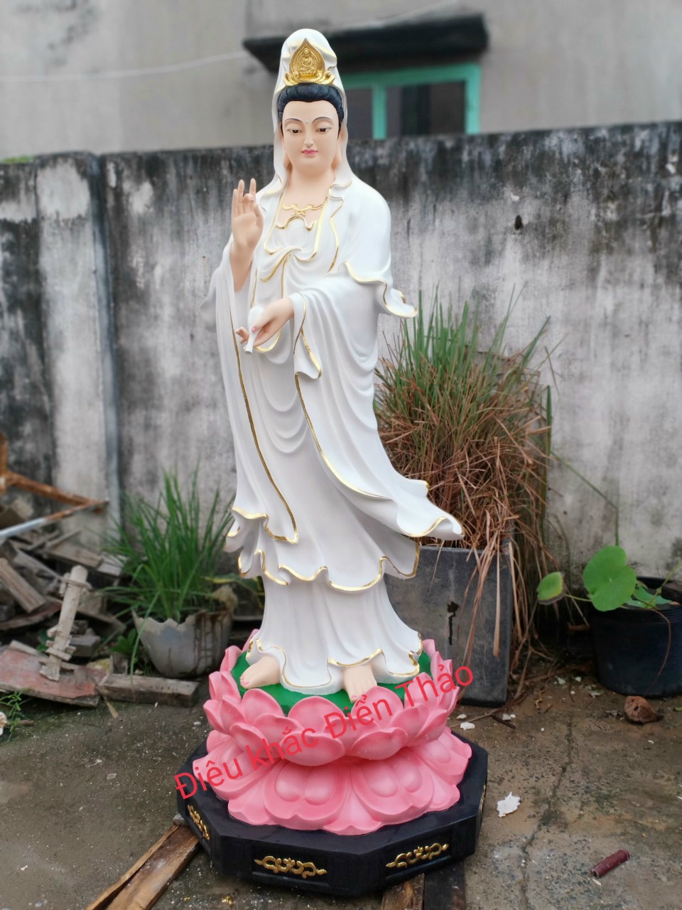 Tượng Quan Âm composite