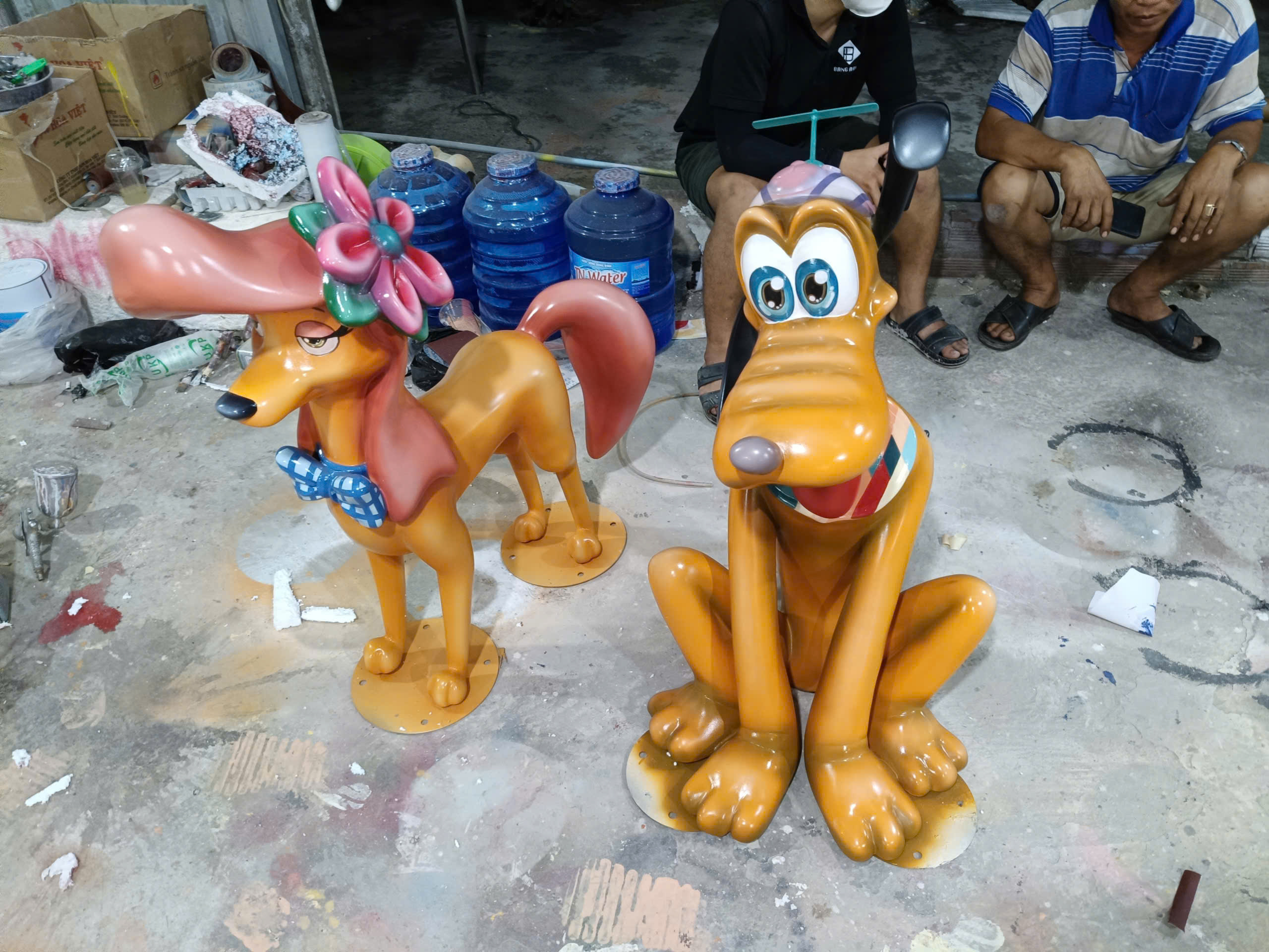 công ty thi công tượng composite