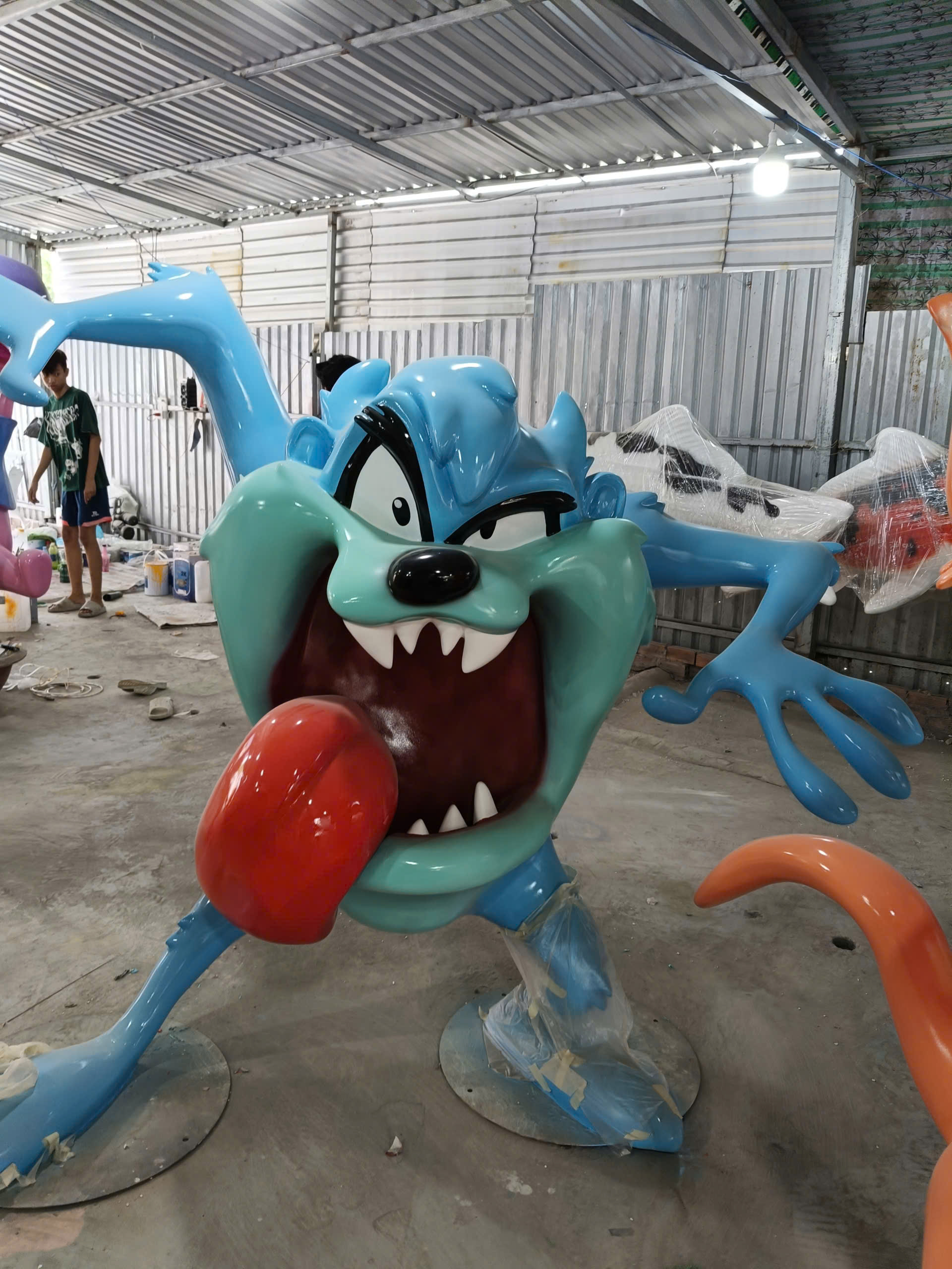 thi công mô hình composite