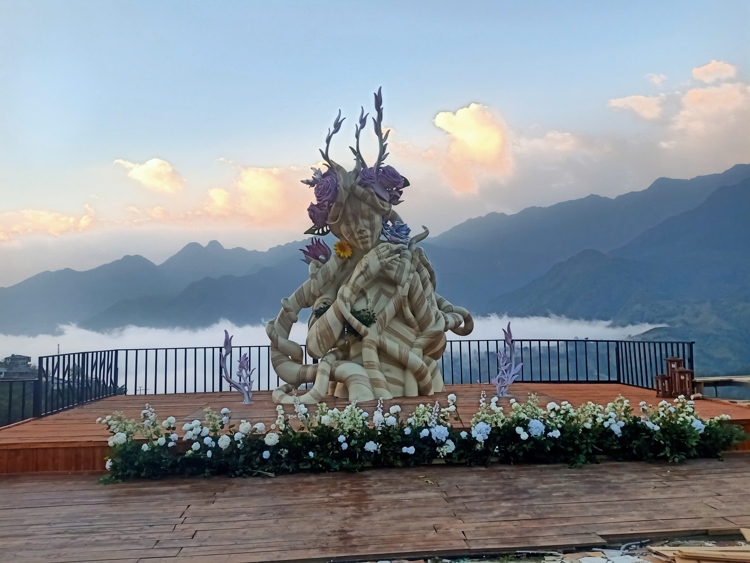 tượng composite trang trí sân vườn