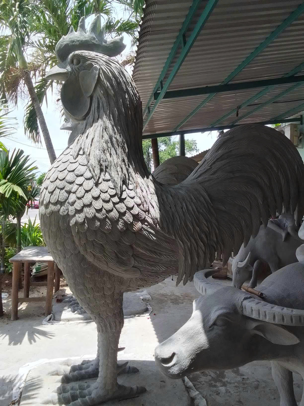 tượng thú trang trí sân vườn