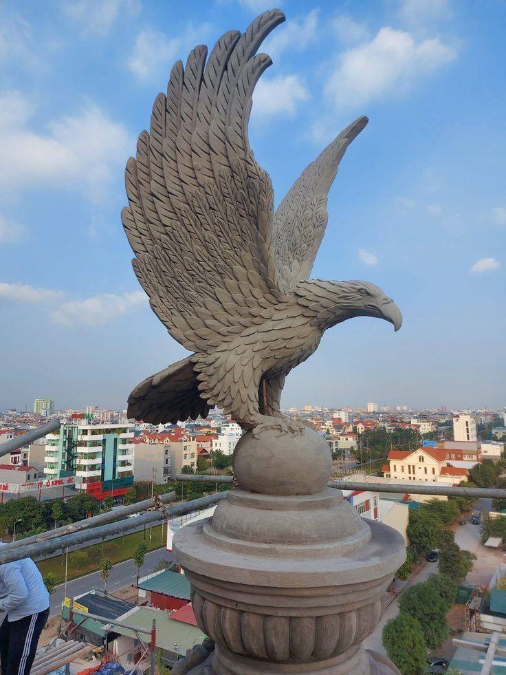 tượng thú xi măng trang trí